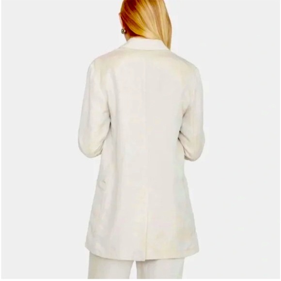 BROCHU WALKER LEE LINEN BLAZER SIZE SMALL - Picture 2 of 13
